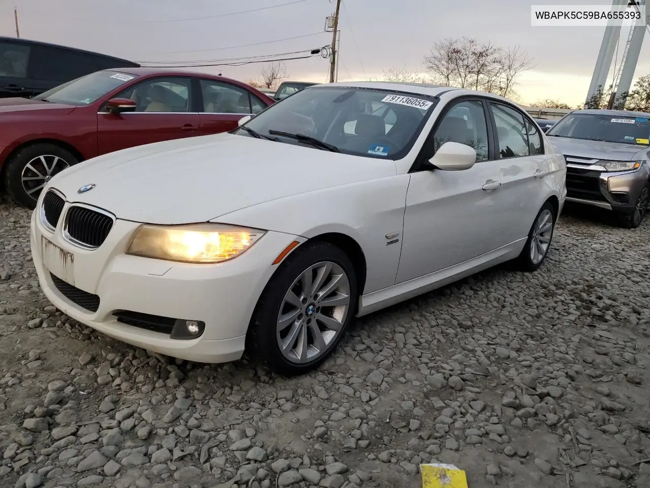 WBAPK5C59BA655393 2011 BMW 328 Xi Sulev