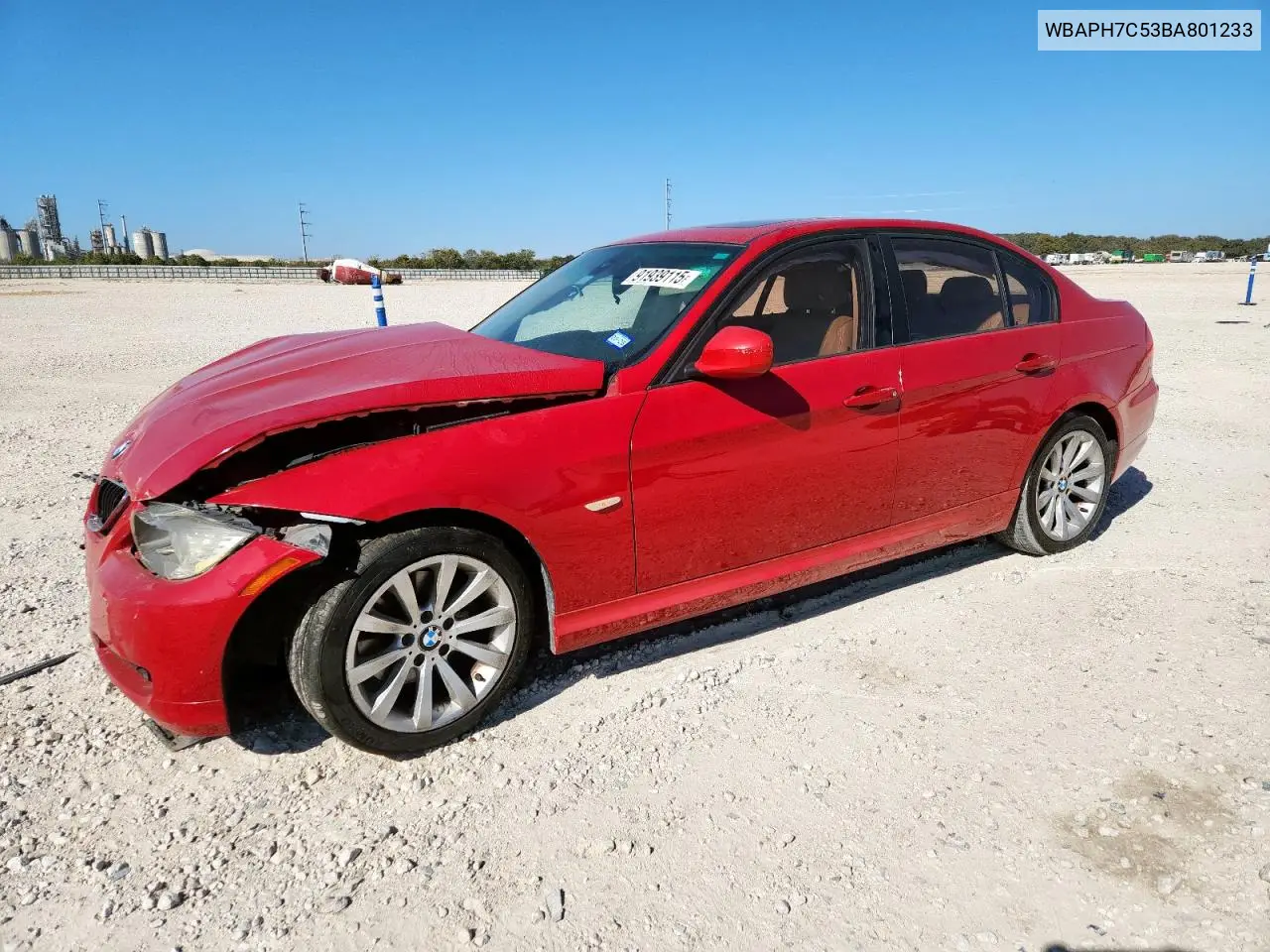 WBAPH7C53BA801233 2011 BMW 328 I