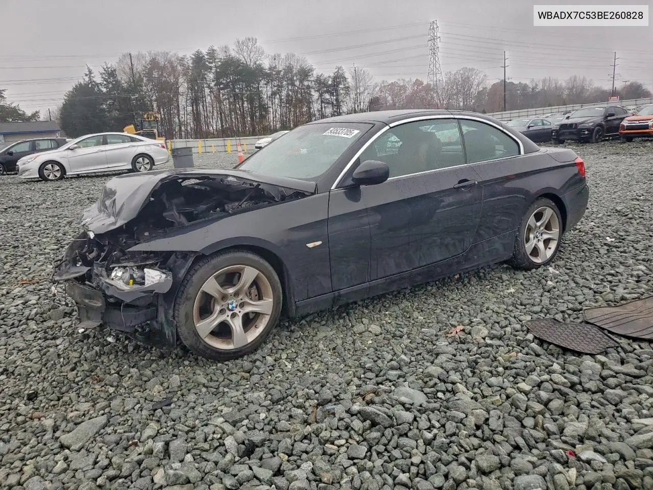 WBADX7C53BE260828 2011 BMW 335 I
