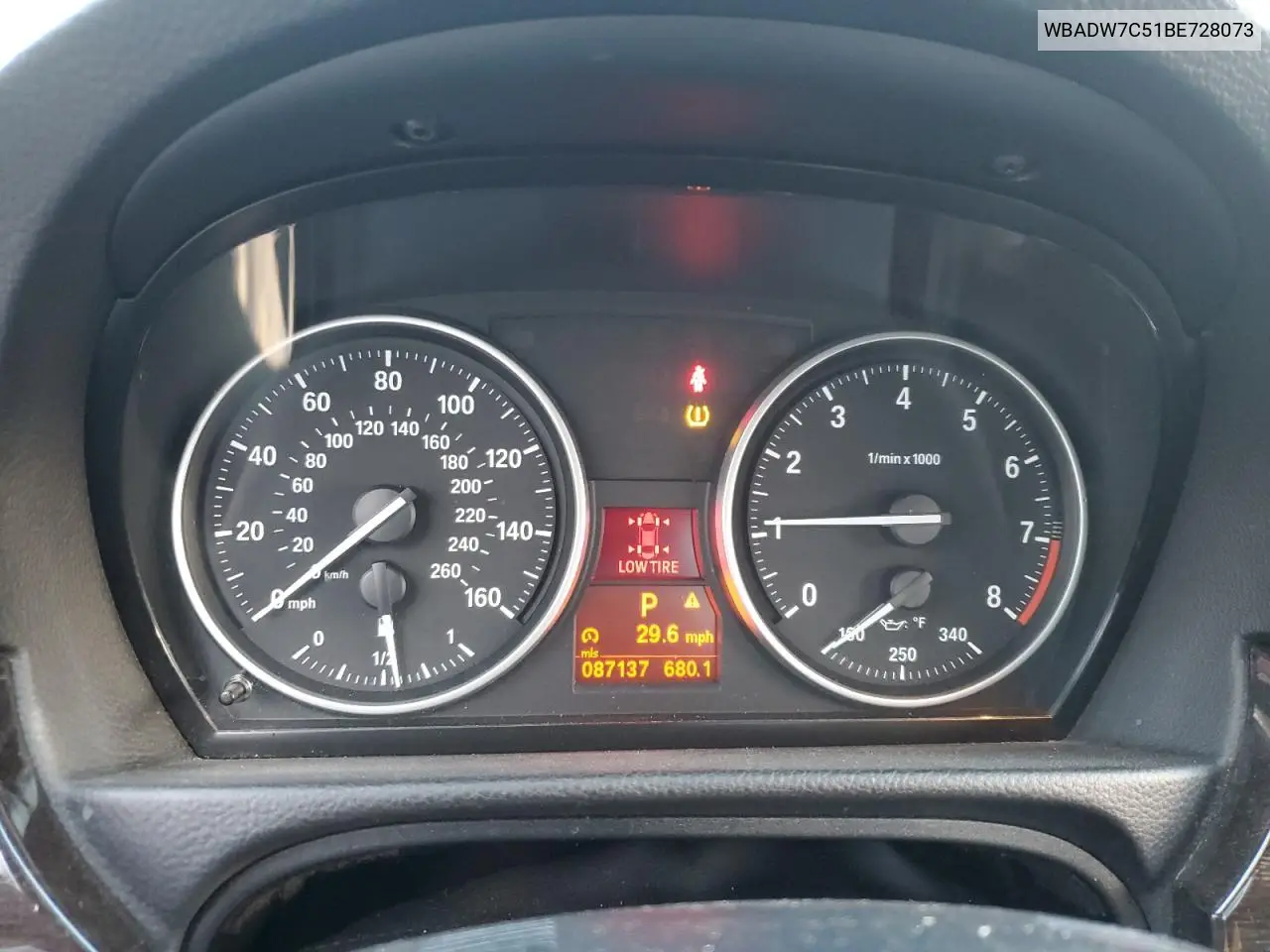 WBADW7C51BE728073 2011 BMW 328 I Sulev