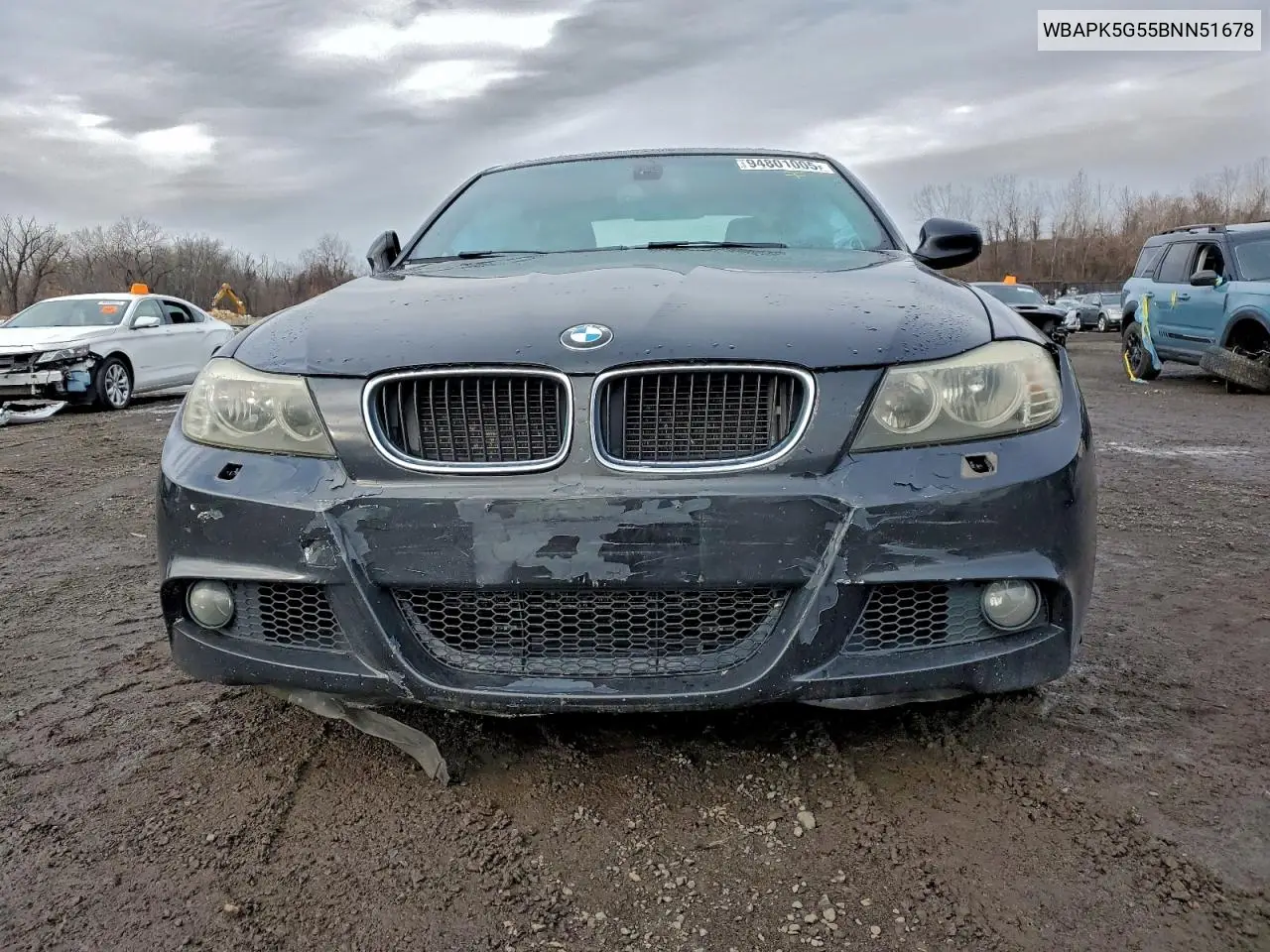 WBAPK5G55BNN51678 2011 BMW 328 Xi Sulev