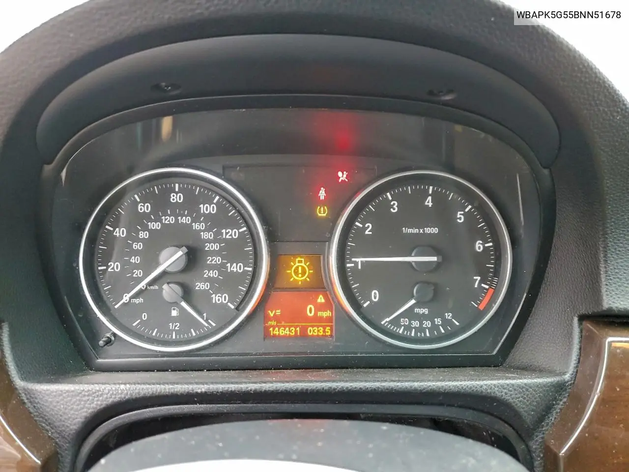 WBAPK5G55BNN51678 2011 BMW 328 Xi Sulev