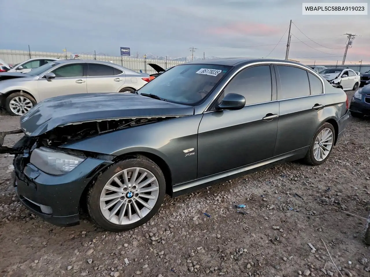 WBAPL5C58BA919023 2011 BMW 335 Xi