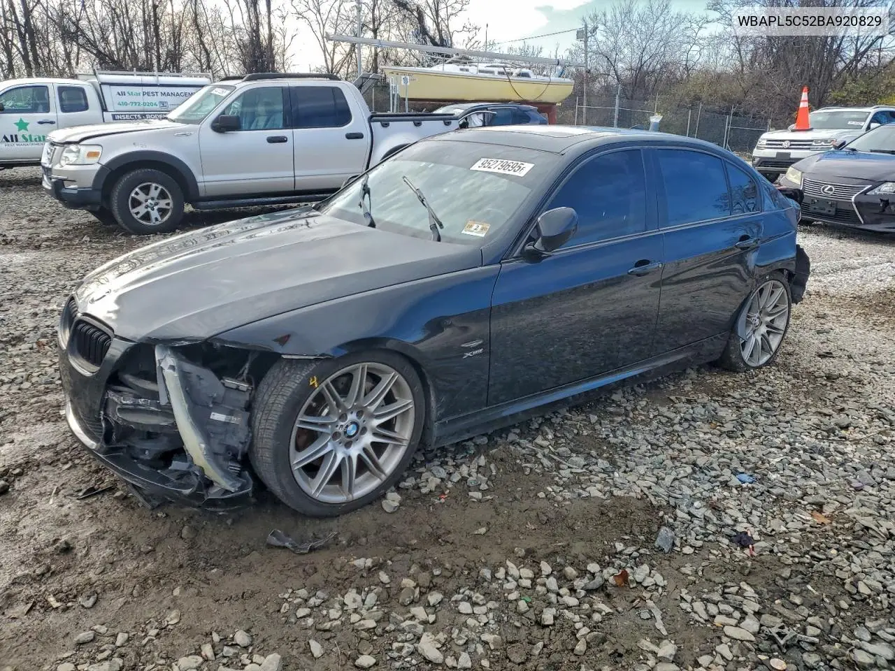 WBAPL5C52BA920829 2011 BMW 335 Xi