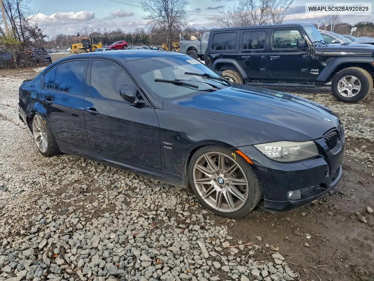 WBAPL5C52BA920829 2011 BMW 335 Xi