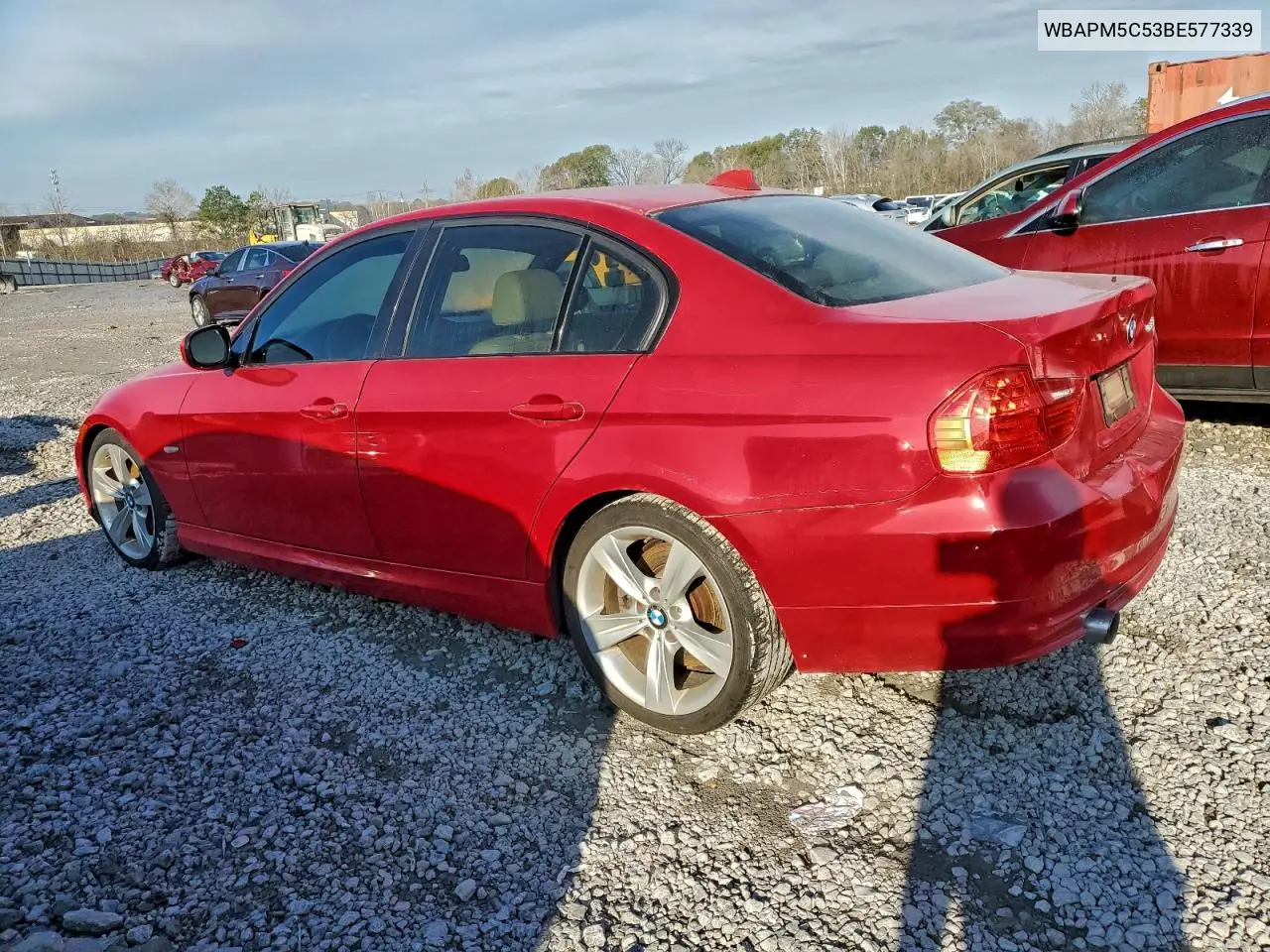 WBAPM5C53BE577339 2011 BMW 335 I