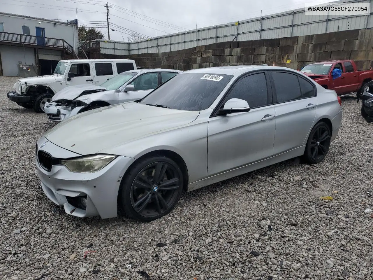 WBA3A9C58CF270954 2012 BMW 335 I