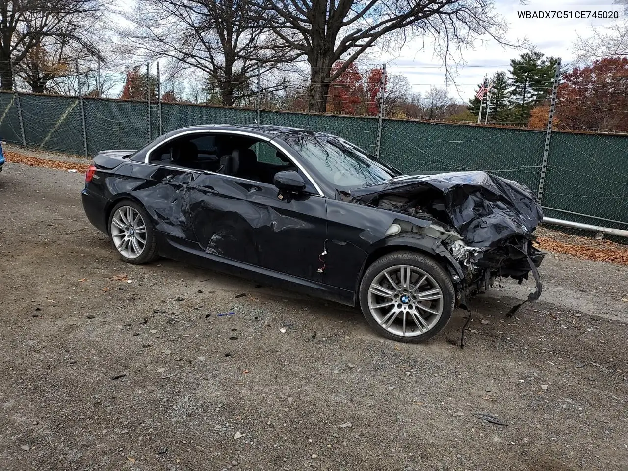 WBADX7C51CE745020 2012 BMW 335 I