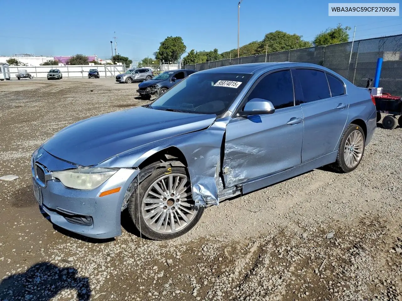 WBA3A9C59CF270929 2012 BMW 335 I