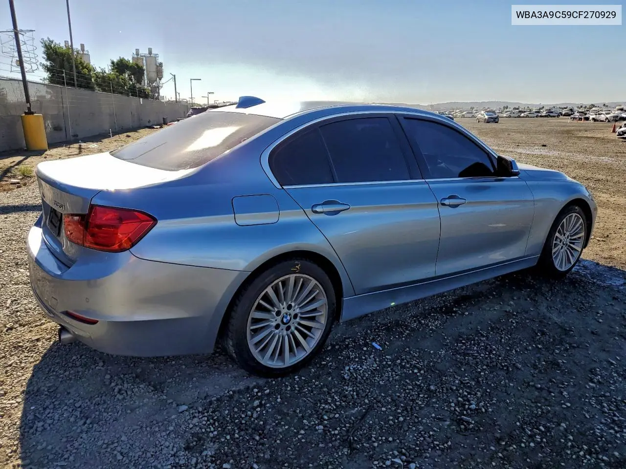 WBA3A9C59CF270929 2012 BMW 335 I