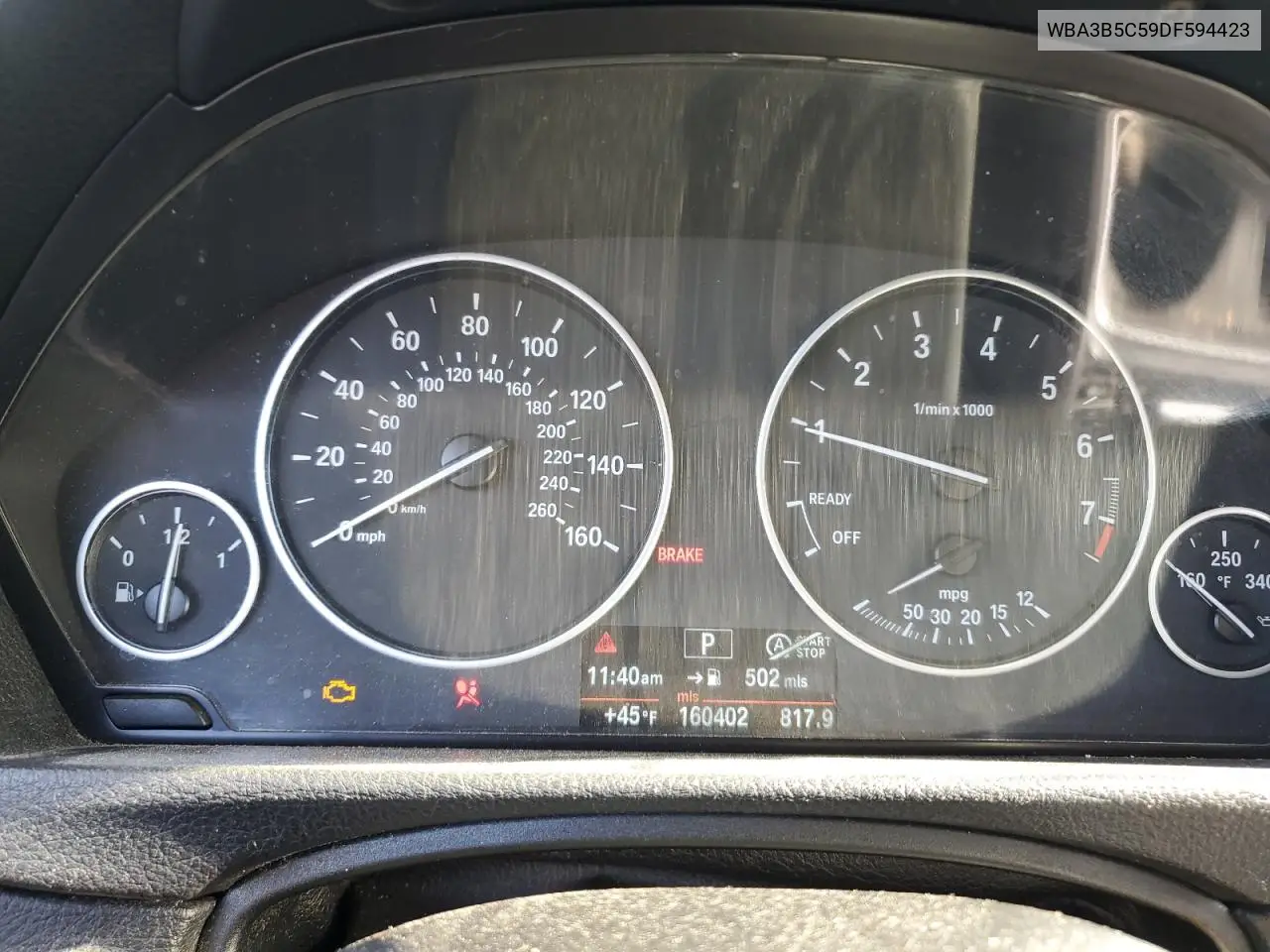 WBA3B5C59DF594423 2013 BMW 328 Xi Sulev