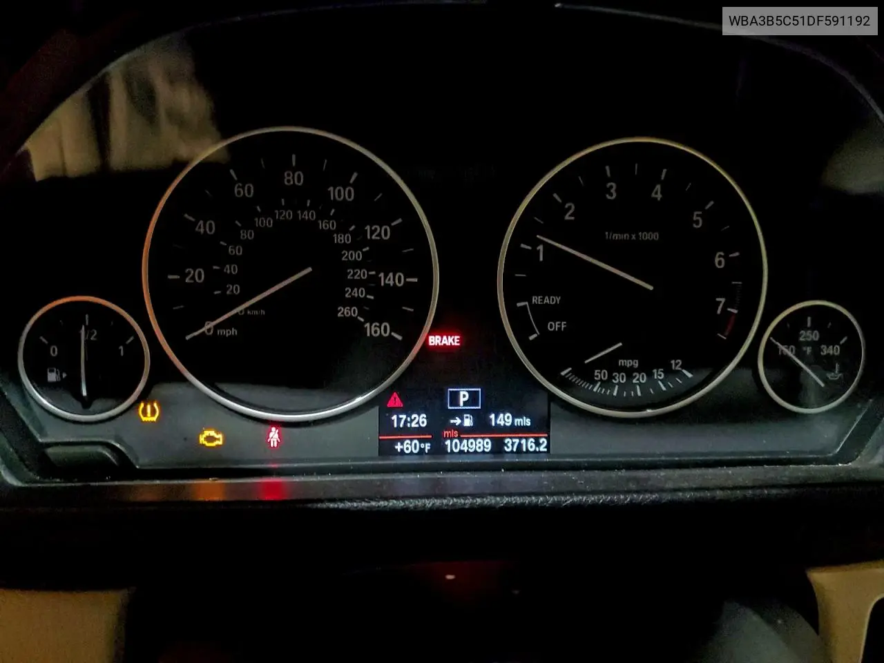 WBA3B5C51DF591192 2013 BMW 328 Xi Sulev