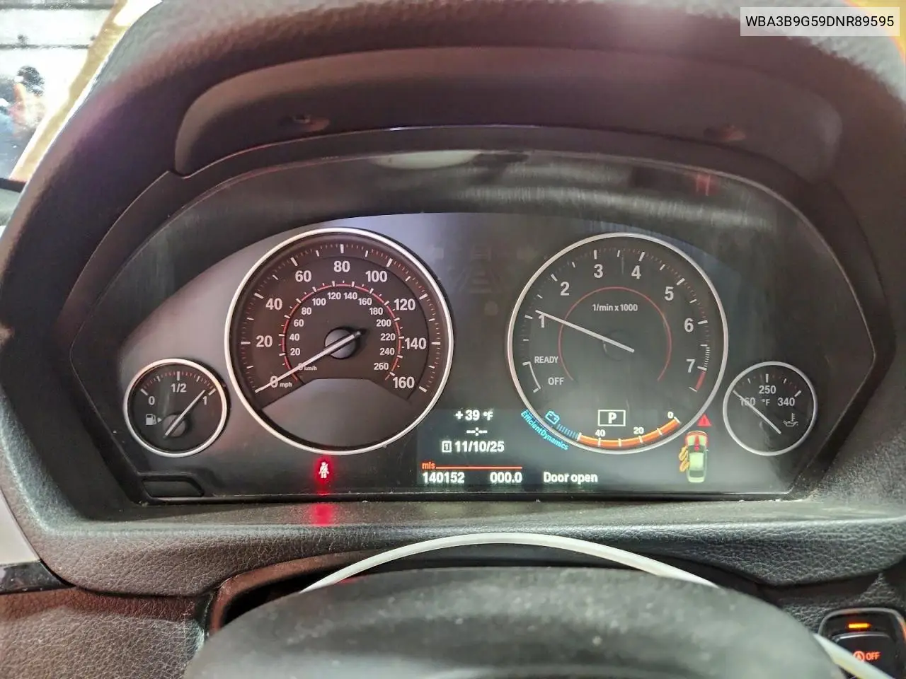 WBA3B9G59DNR89595 2013 BMW 335 Xi
