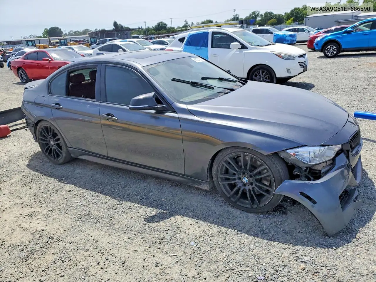 WBA3A9C51EF686590 2014 BMW 335 I