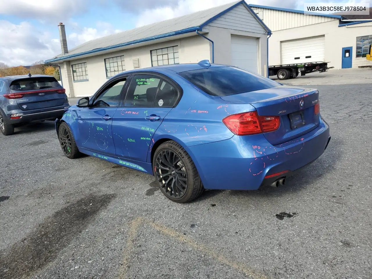 WBA3B3C58EJ978504 2014 BMW 328 Xi
