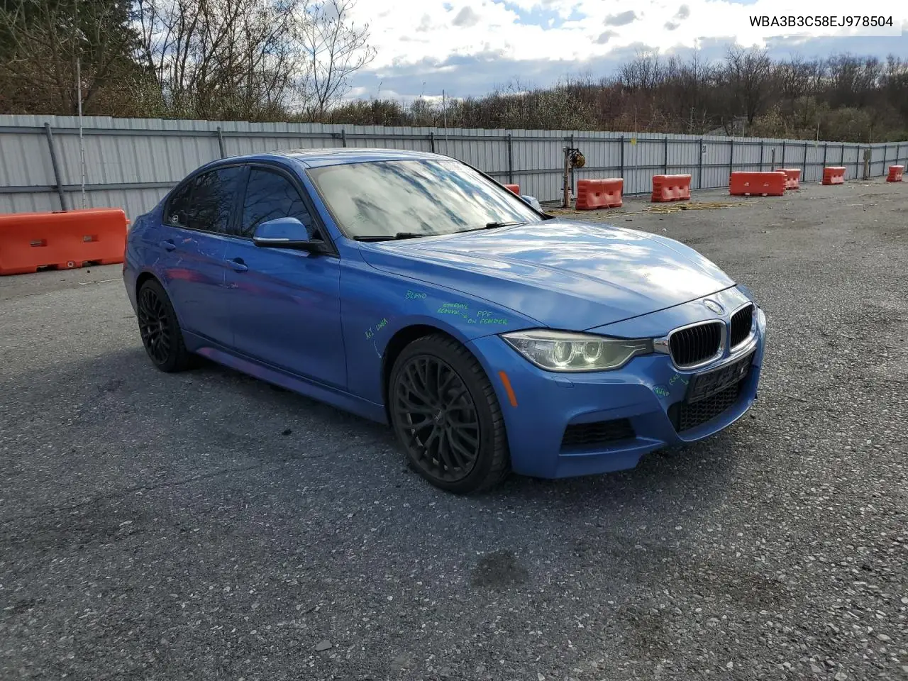 WBA3B3C58EJ978504 2014 BMW 328 Xi