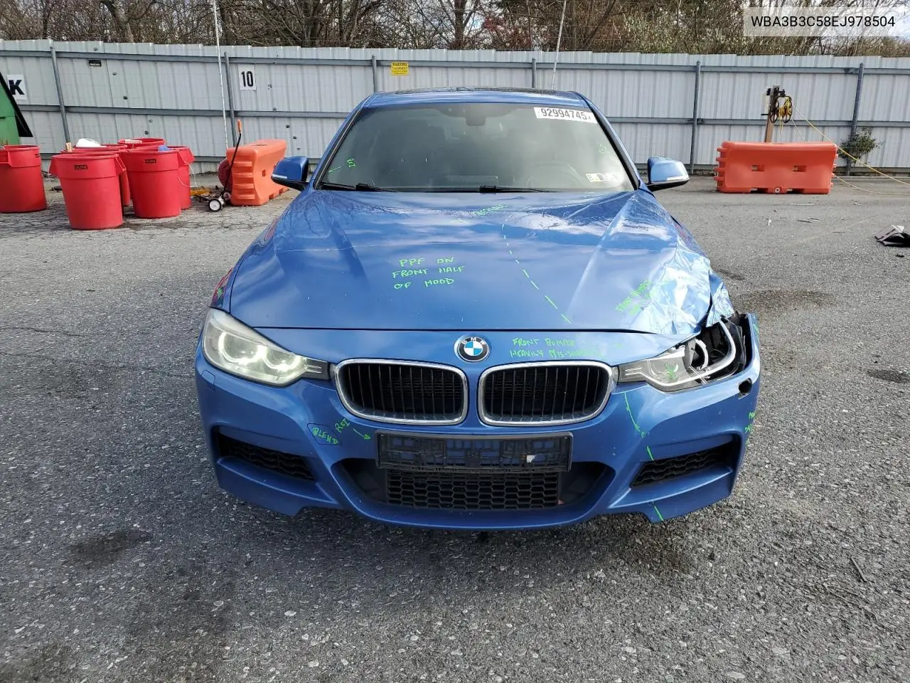WBA3B3C58EJ978504 2014 BMW 328 Xi