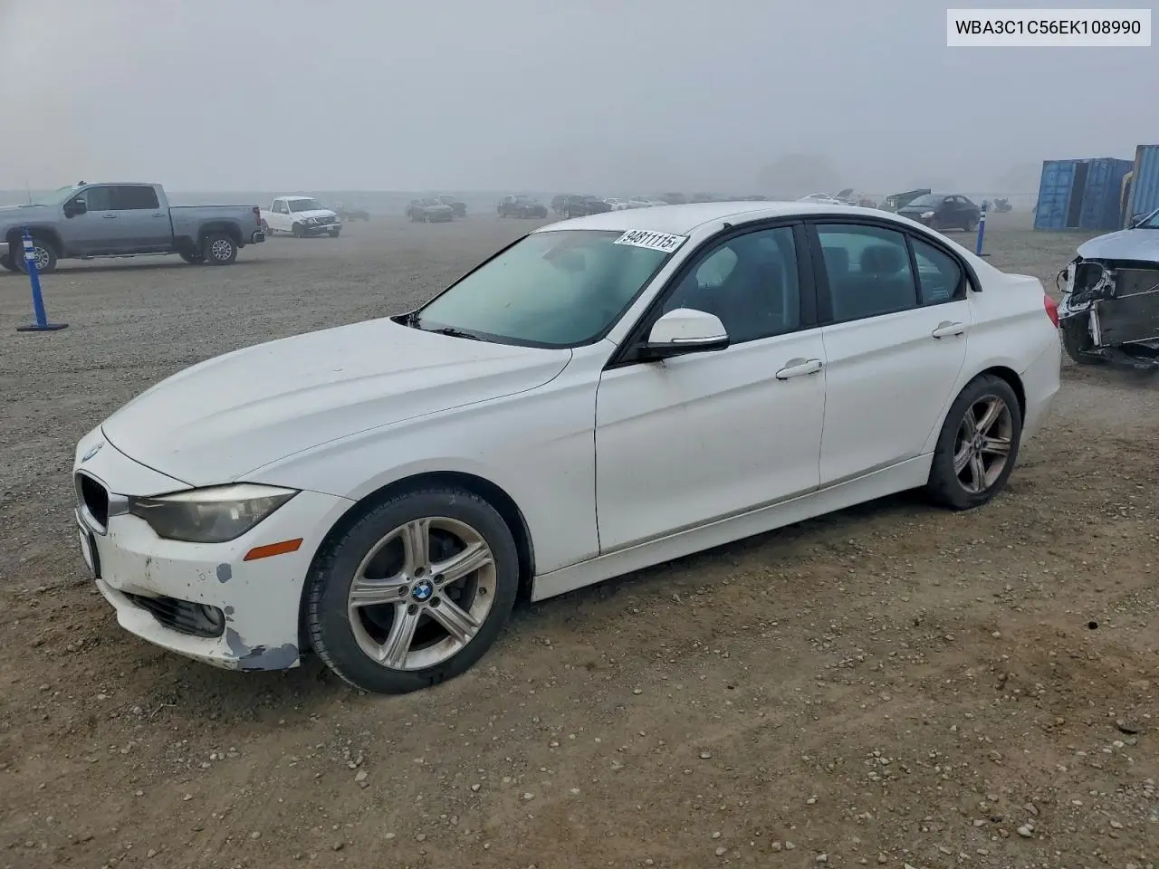 WBA3C1C56EK108990 2014 BMW 328 I Sulev