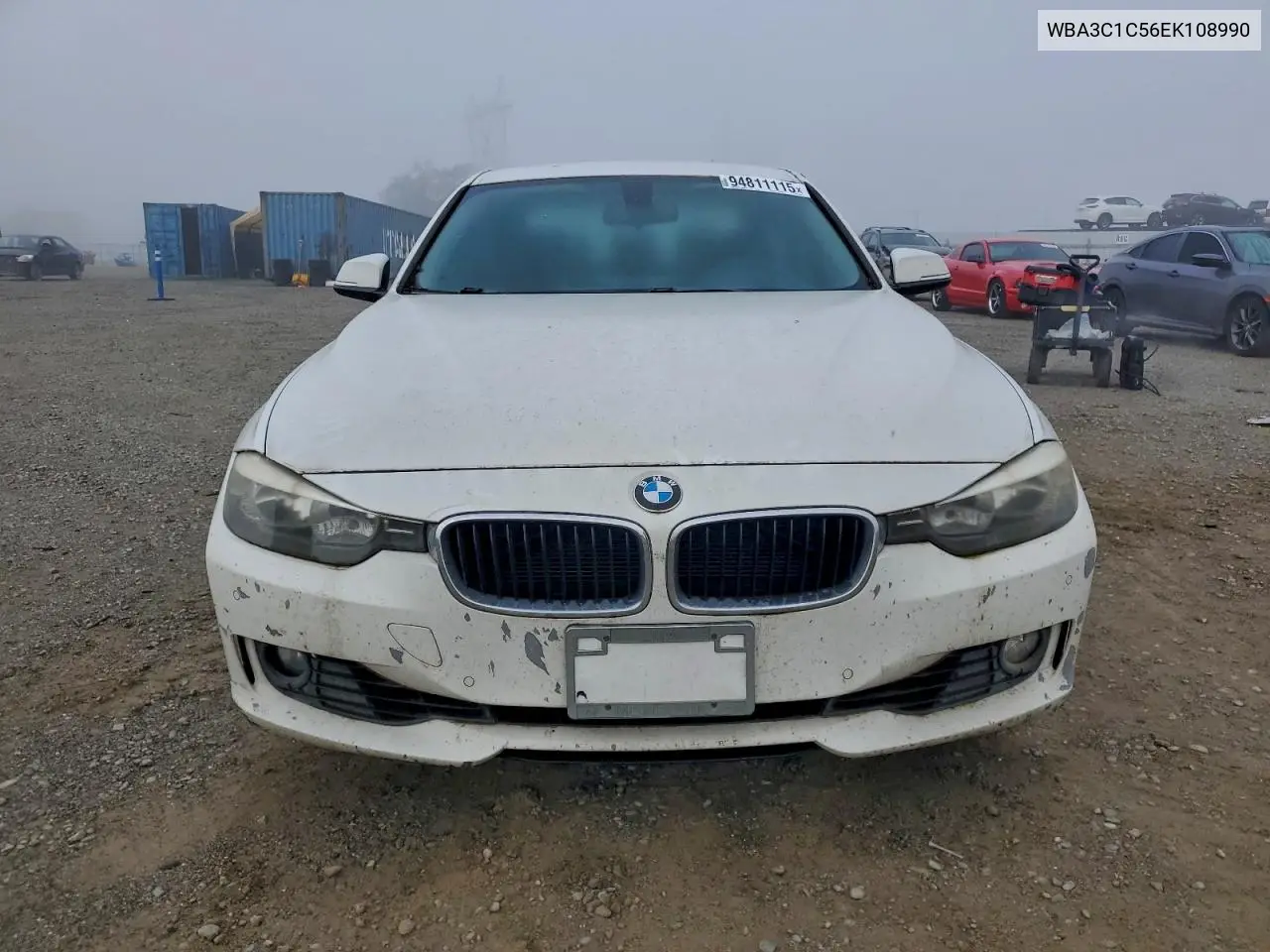 WBA3C1C56EK108990 2014 BMW 328 I Sulev