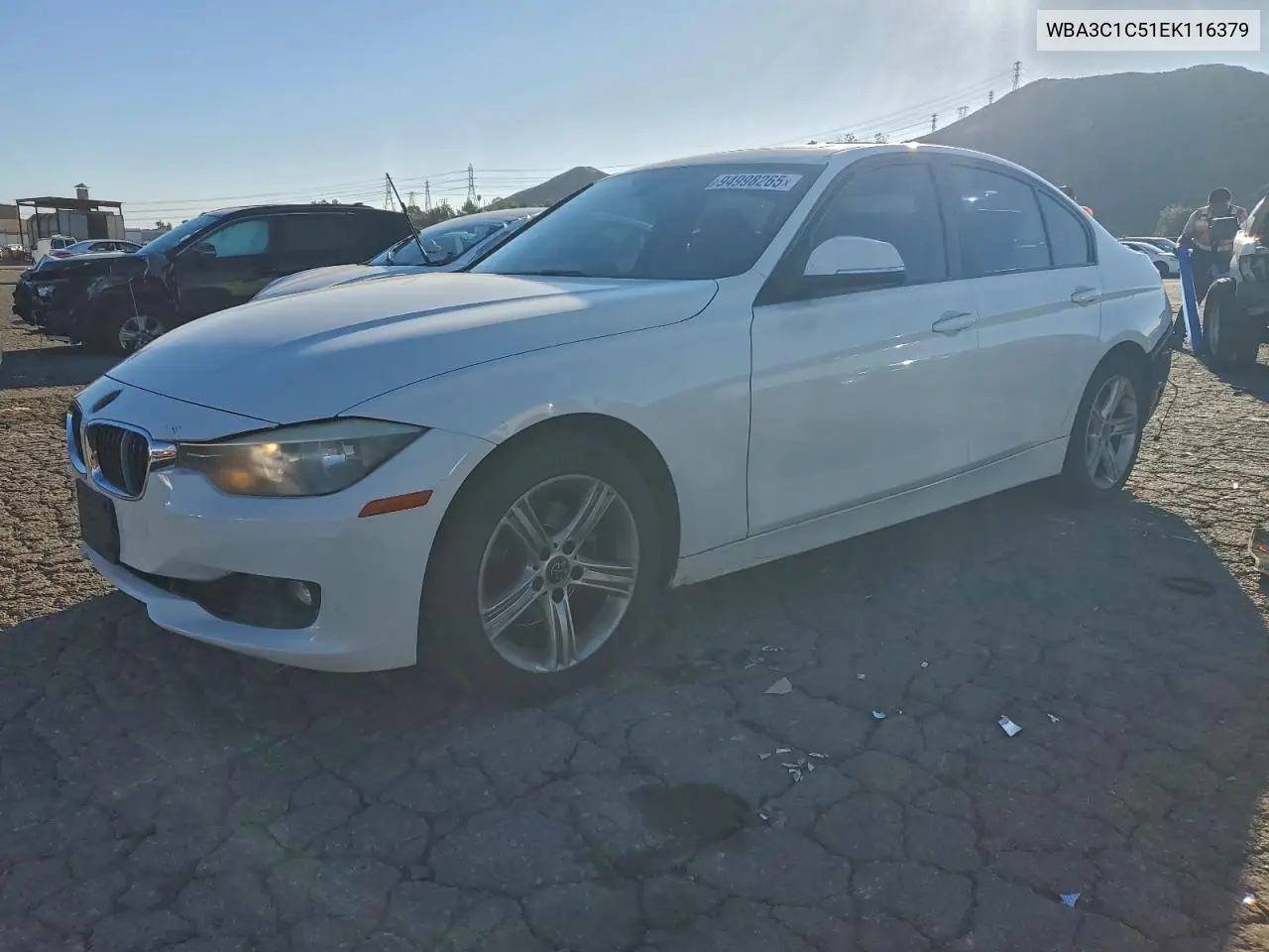 WBA3C1C51EK116379 2014 BMW 328 I Sulev