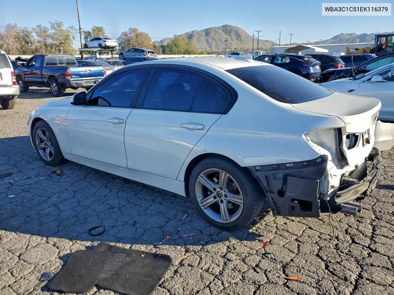 WBA3C1C51EK116379 2014 BMW 328 I Sulev