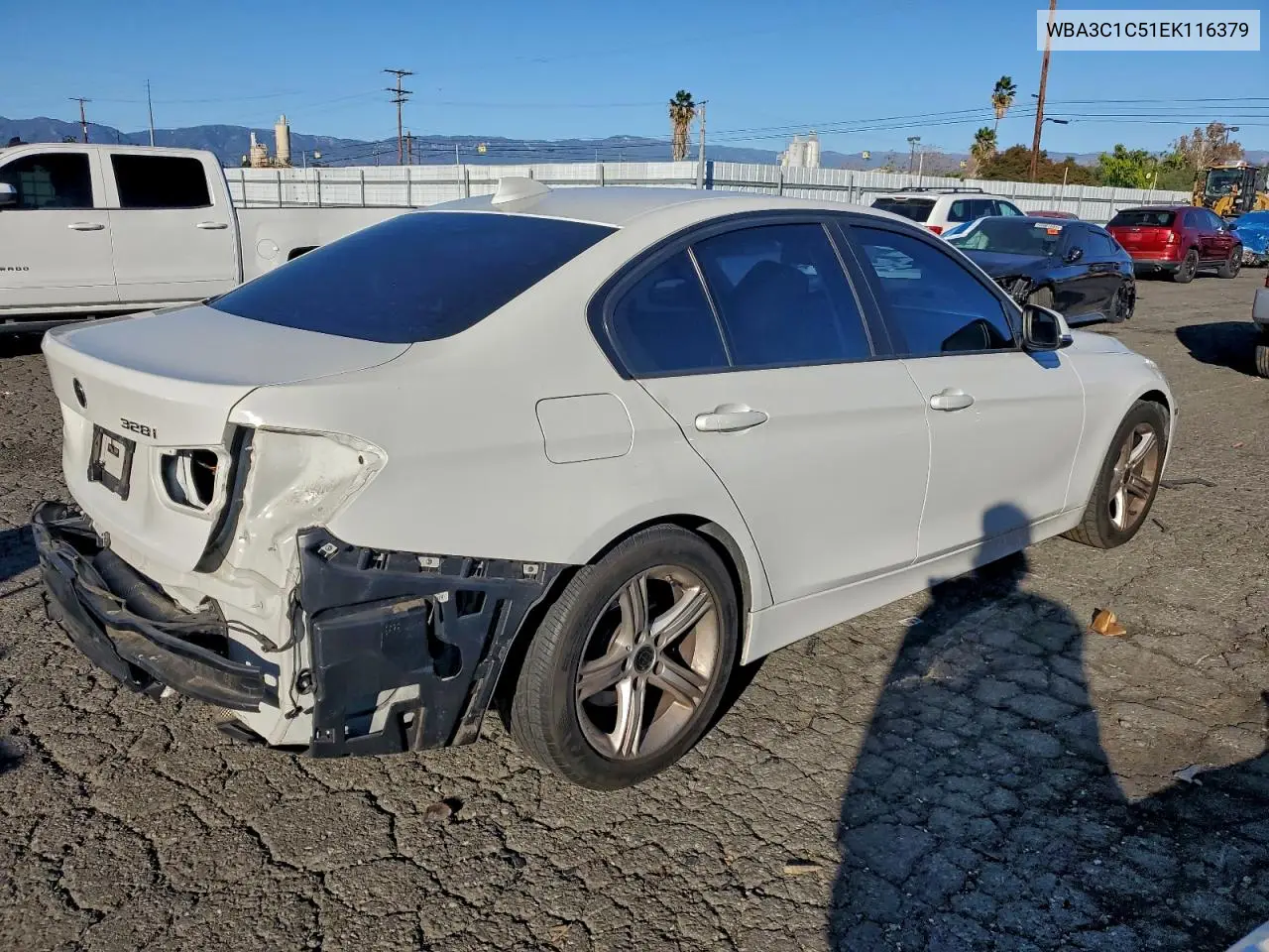 WBA3C1C51EK116379 2014 BMW 328 I Sulev