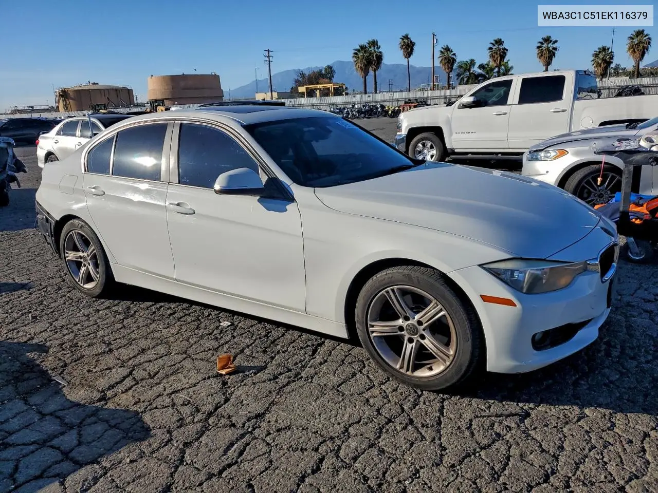WBA3C1C51EK116379 2014 BMW 328 I Sulev