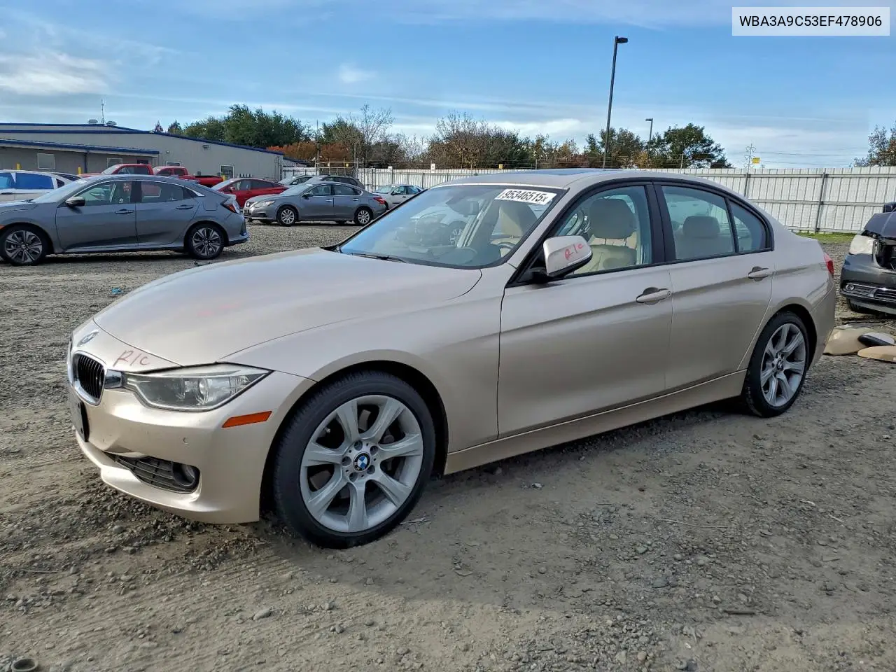 WBA3A9C53EF478906 2014 BMW 335 I