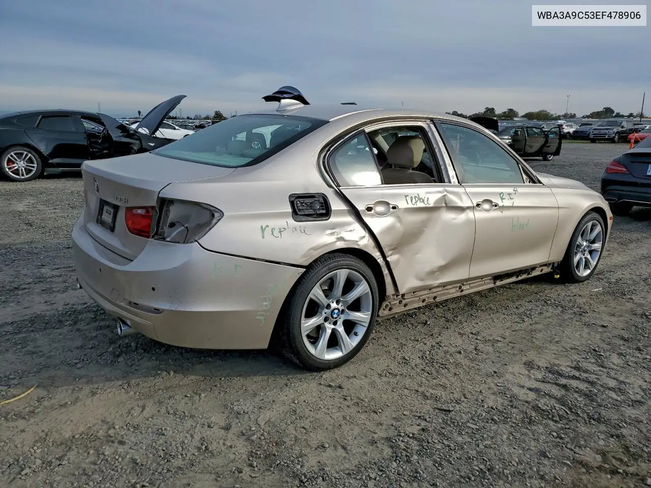 WBA3A9C53EF478906 2014 BMW 335 I