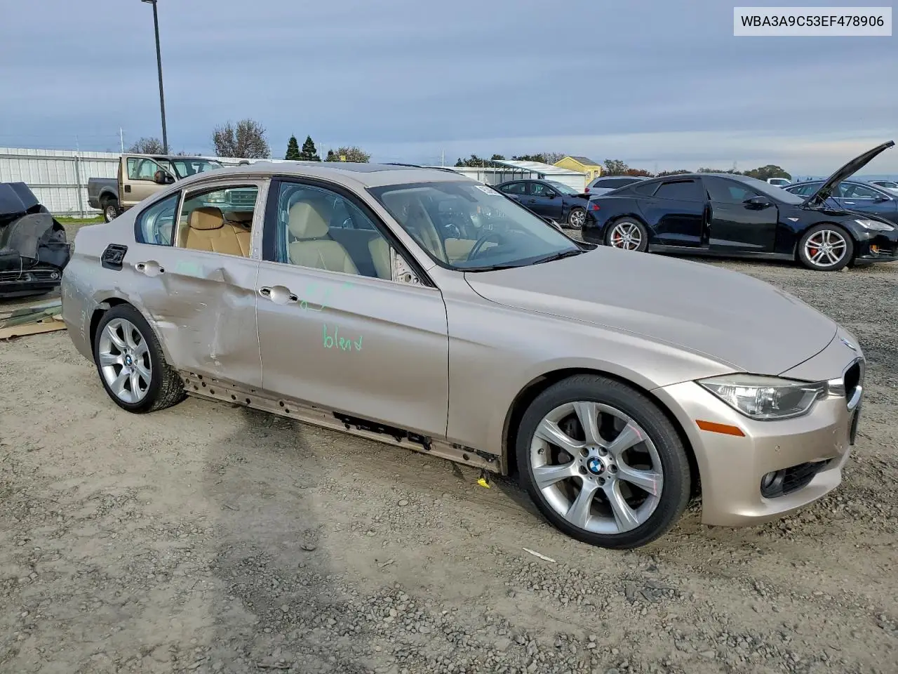 WBA3A9C53EF478906 2014 BMW 335 I