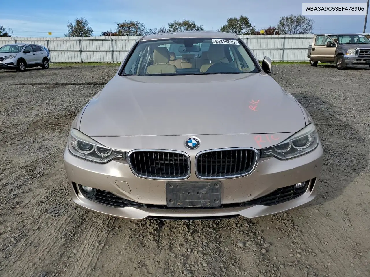 WBA3A9C53EF478906 2014 BMW 335 I