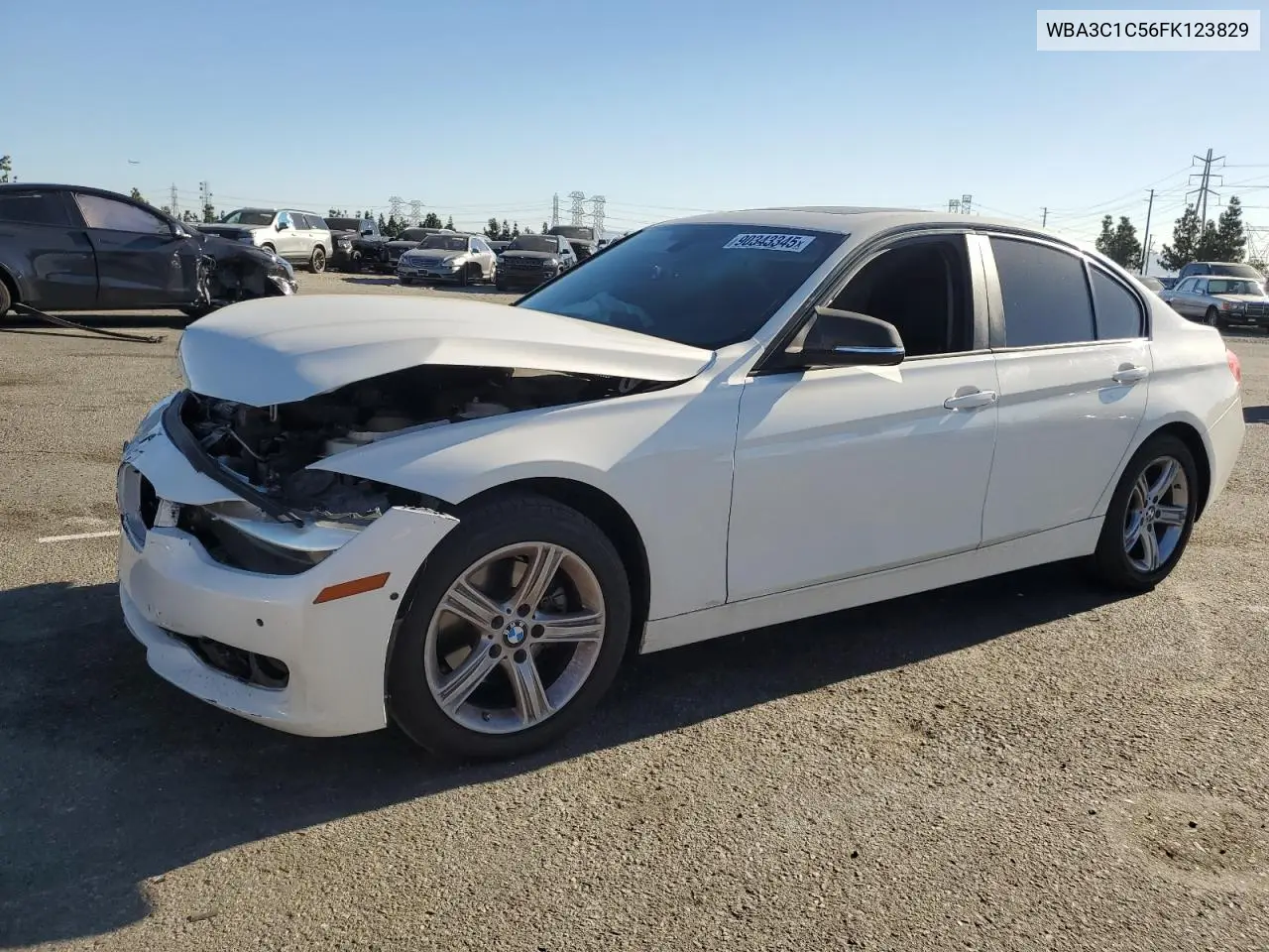 WBA3C1C56FK123829 2015 BMW 328 I Sulev