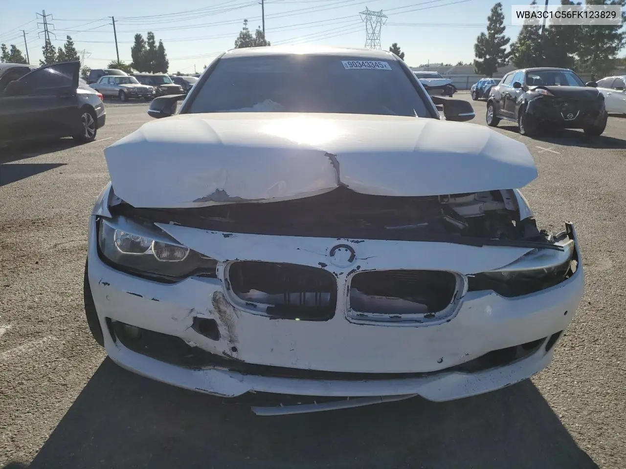 WBA3C1C56FK123829 2015 BMW 328 I Sulev