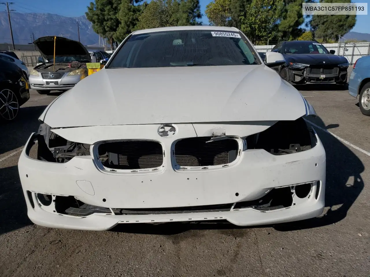 WBA3C1C57FP851193 2015 BMW 328 I Sulev