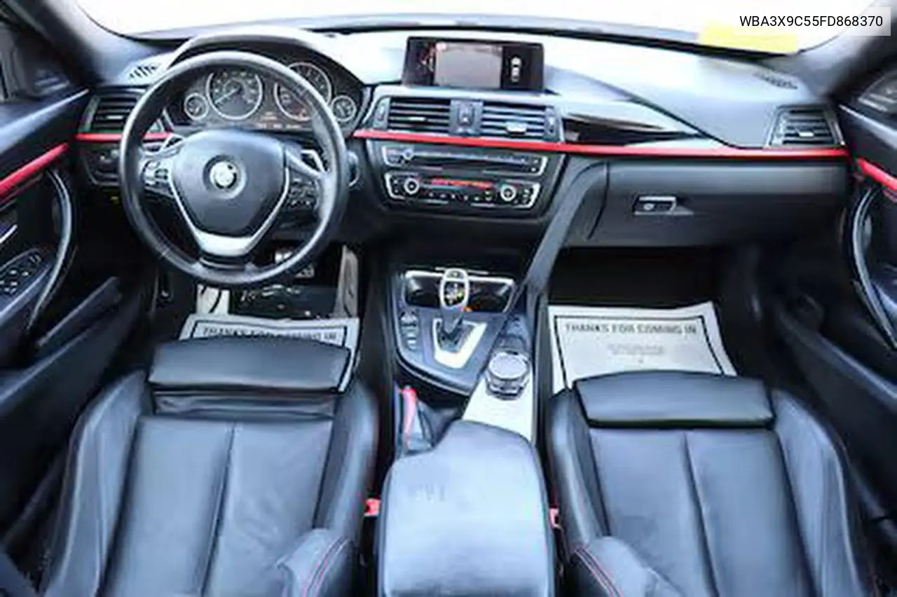 WBA3X9C55FD868370 2015 BMW 335 Xigt