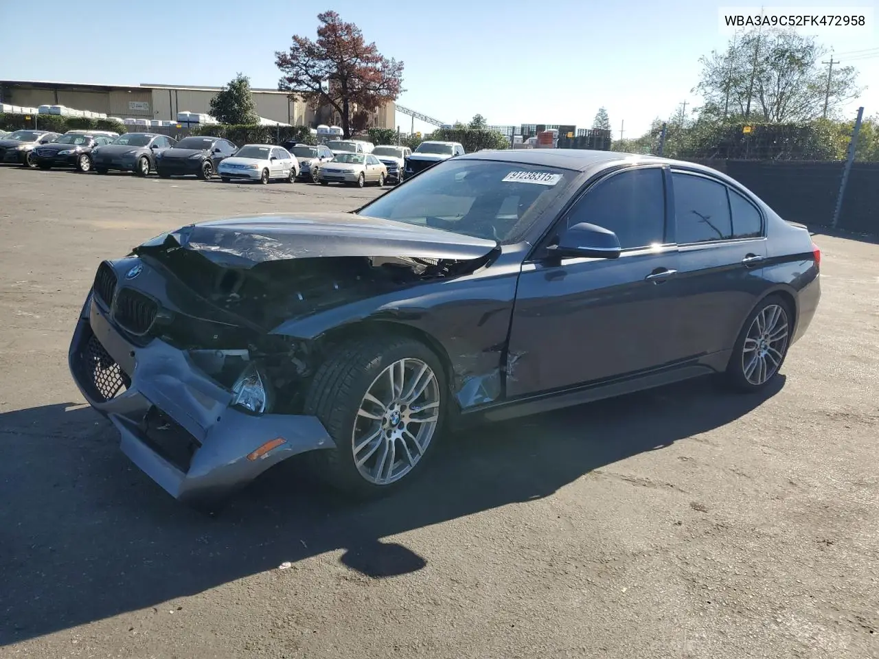 WBA3A9C52FK472958 2015 BMW 335 I