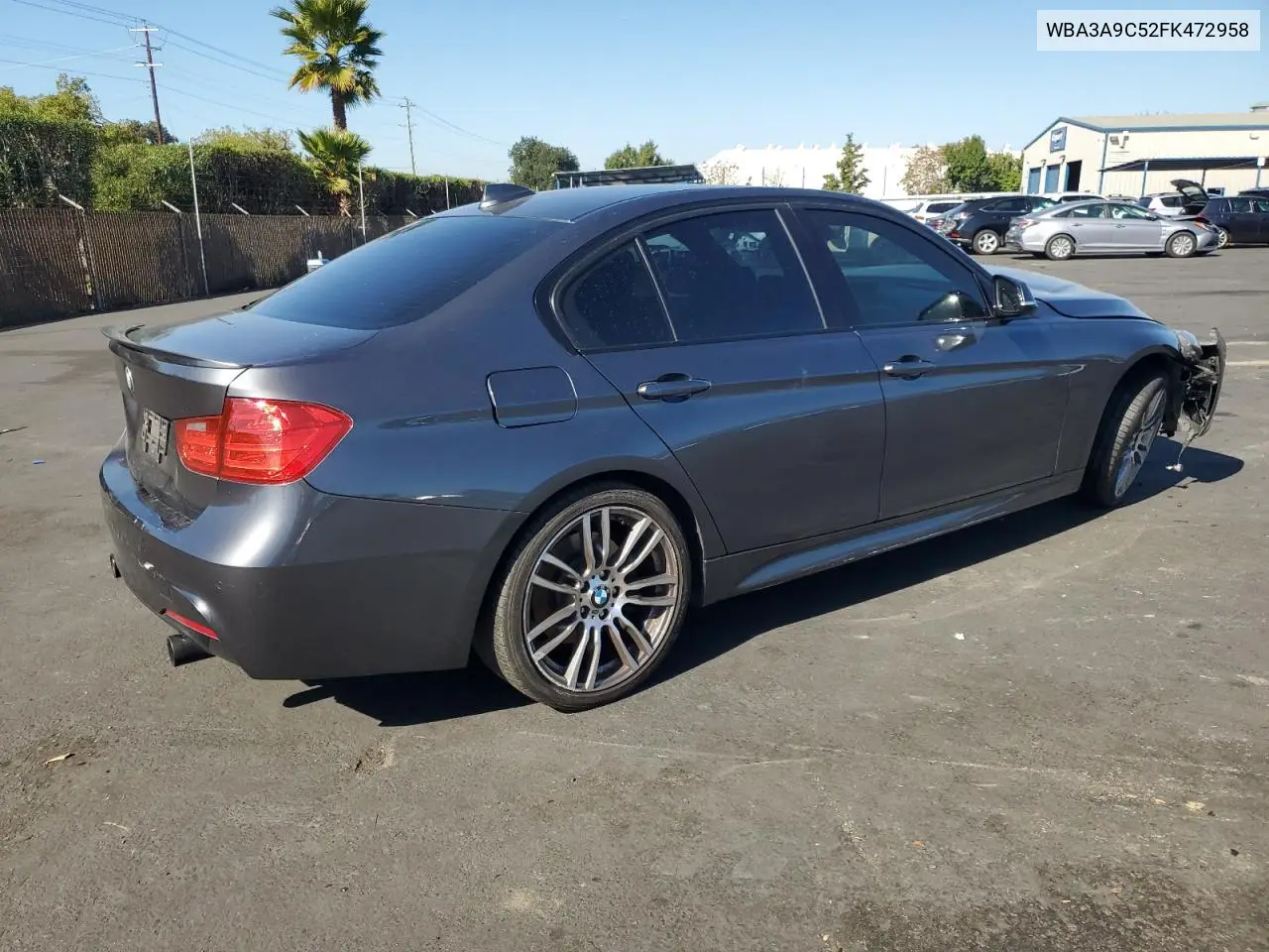 WBA3A9C52FK472958 2015 BMW 335 I