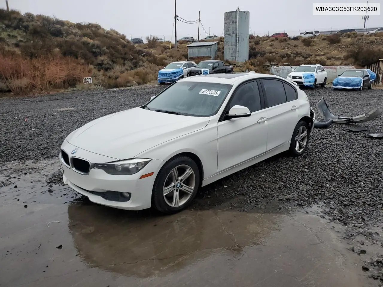 WBA3C3C53FK203620 2015 BMW 320 I xDrive