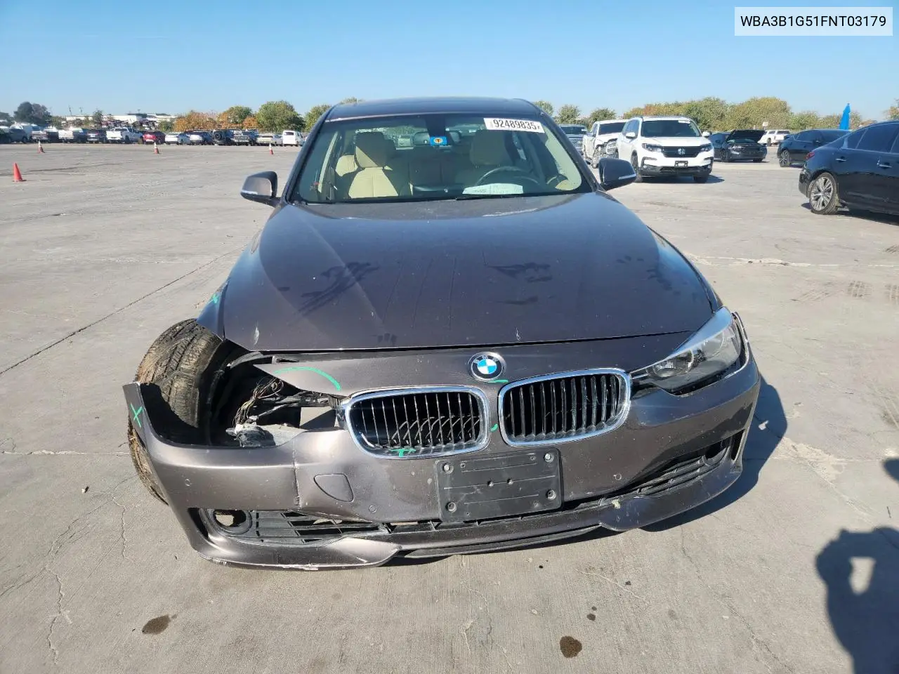 WBA3B1G51FNT03179 2015 BMW 320 I