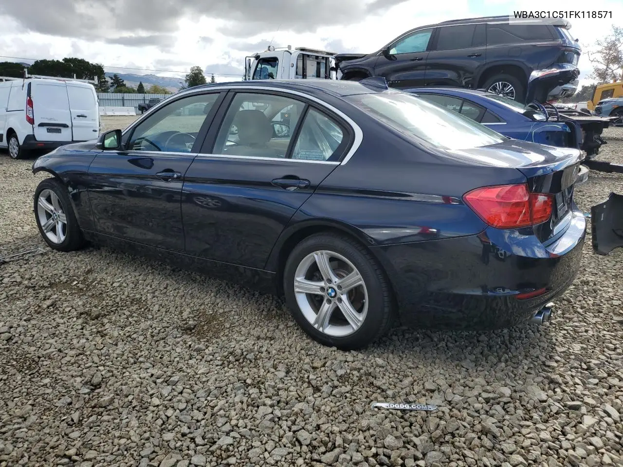 WBA3C1C51FK118571 2015 BMW 328 I Sulev