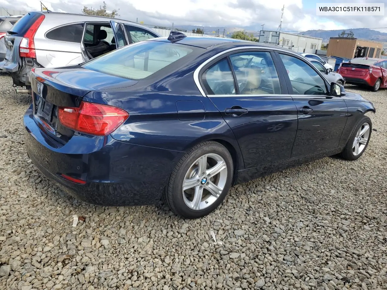 WBA3C1C51FK118571 2015 BMW 328 I Sulev
