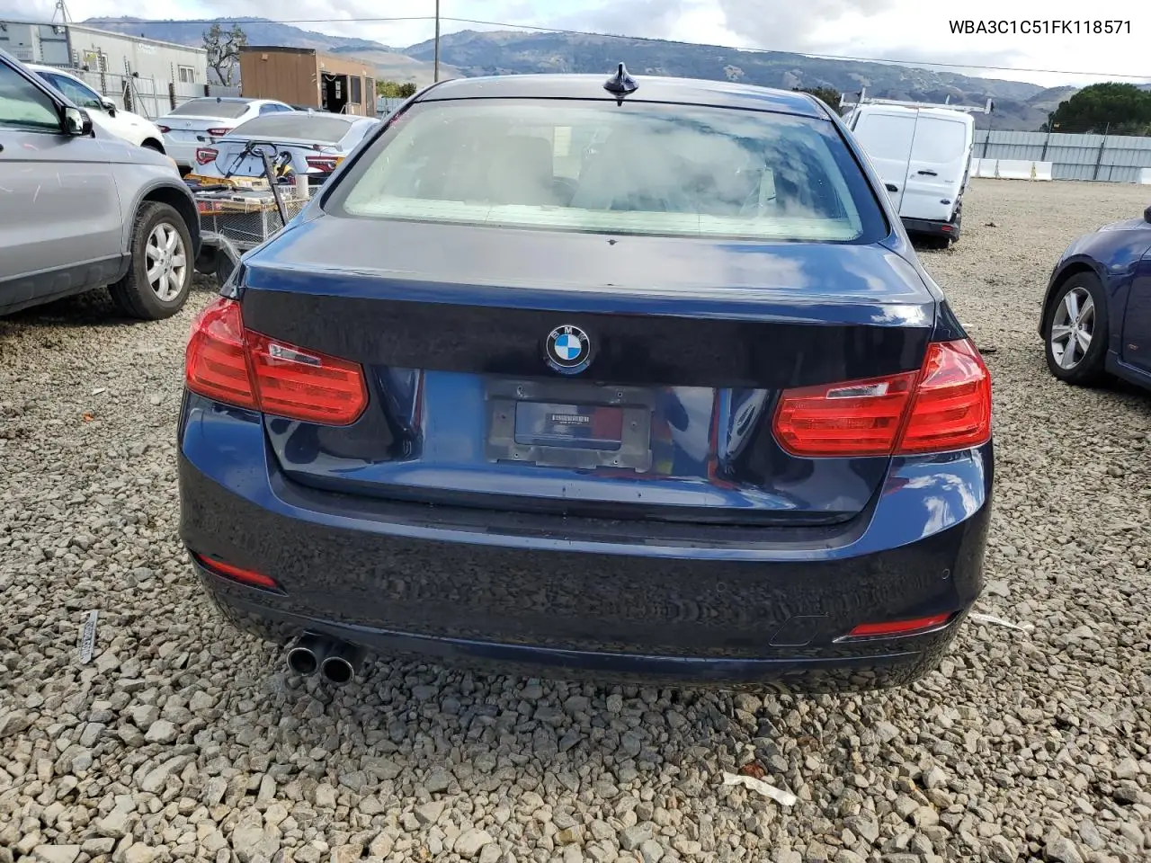 WBA3C1C51FK118571 2015 BMW 328 I Sulev