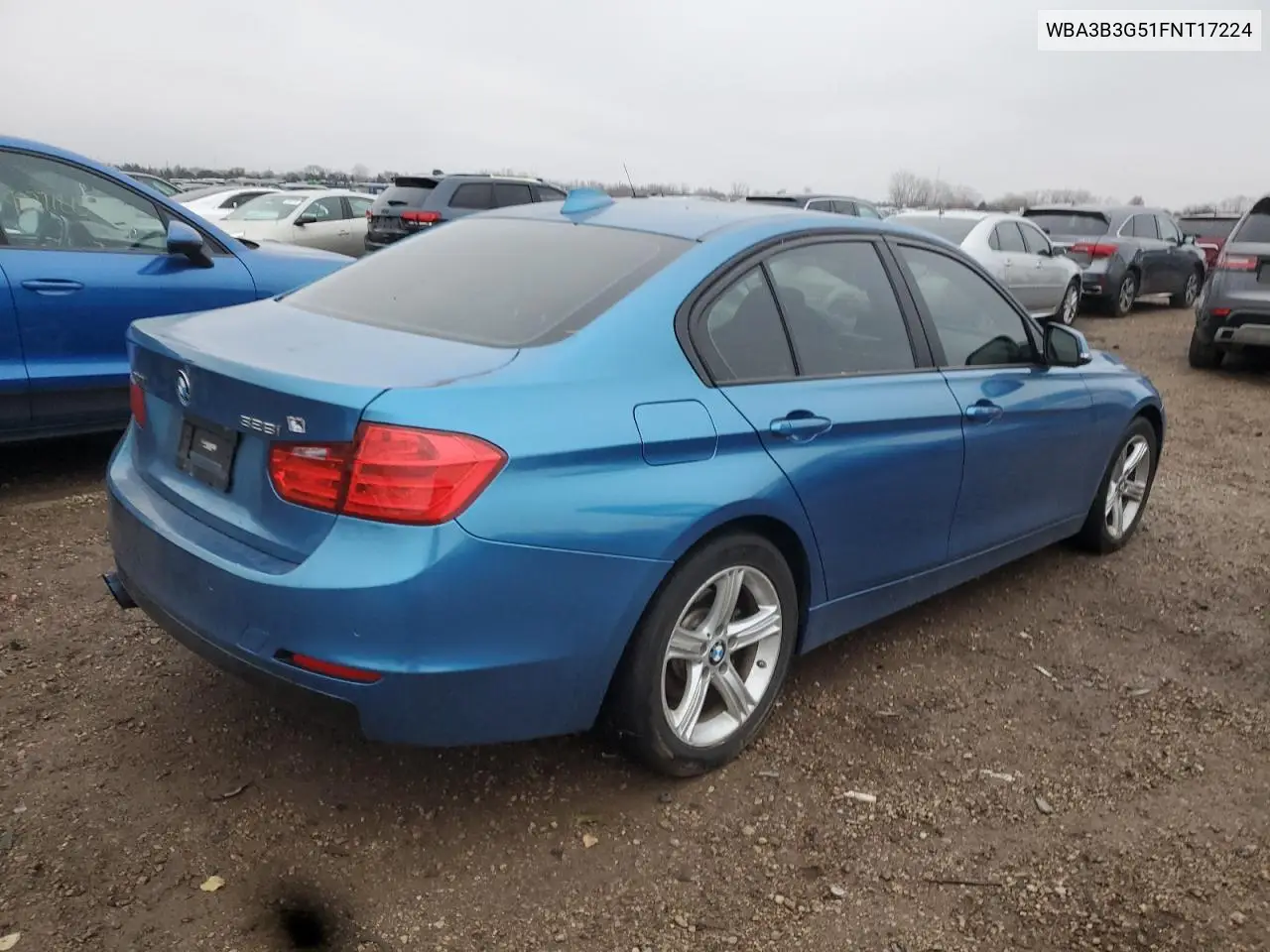 WBA3B3G51FNT17224 2015 BMW 328 Xi