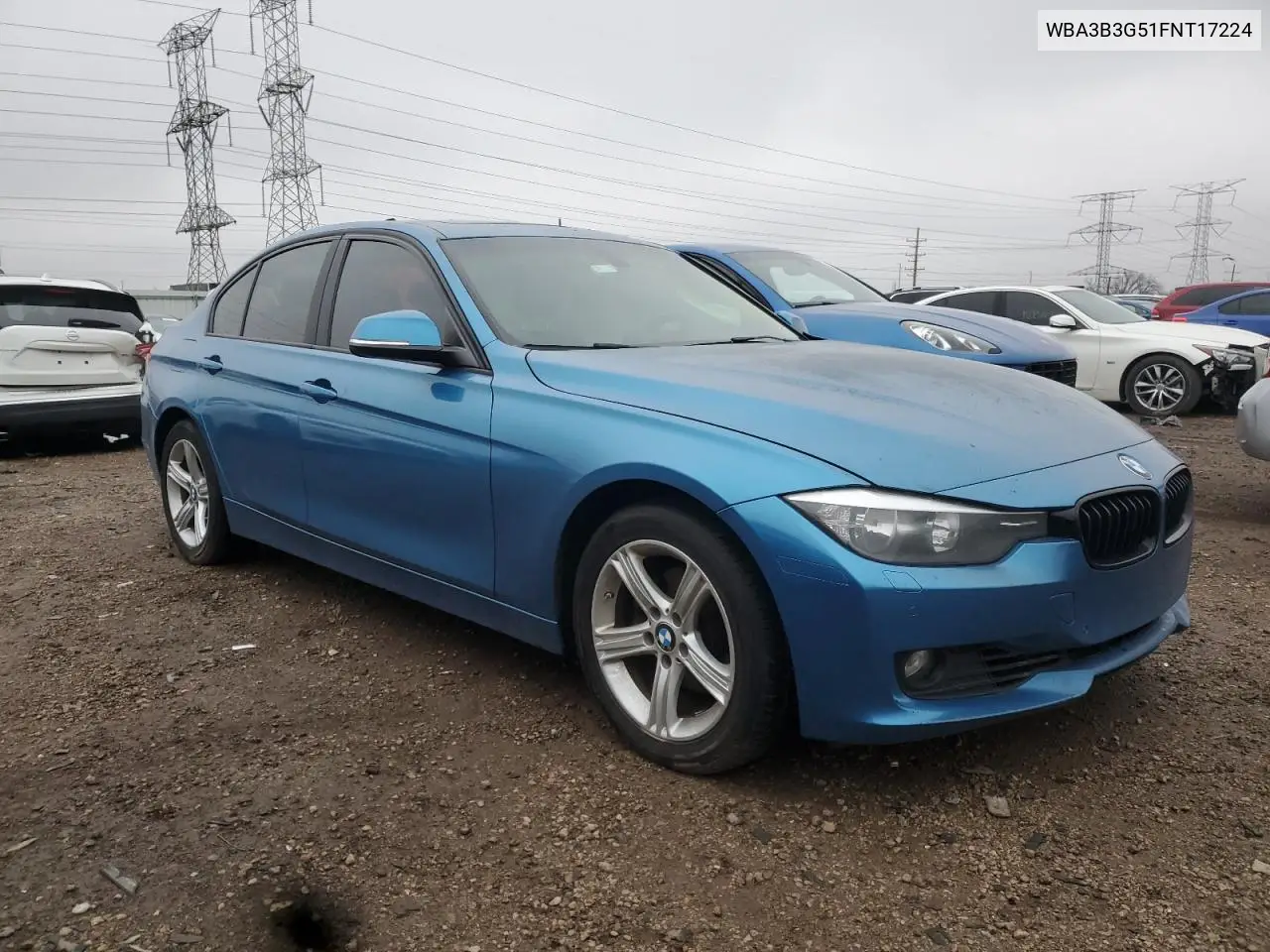 WBA3B3G51FNT17224 2015 BMW 328 Xi
