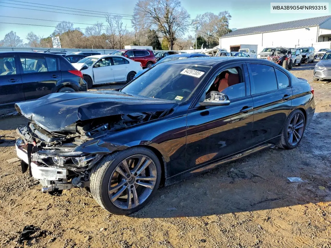 WBA3B9G54FNR93315 2015 BMW 335 Xi
