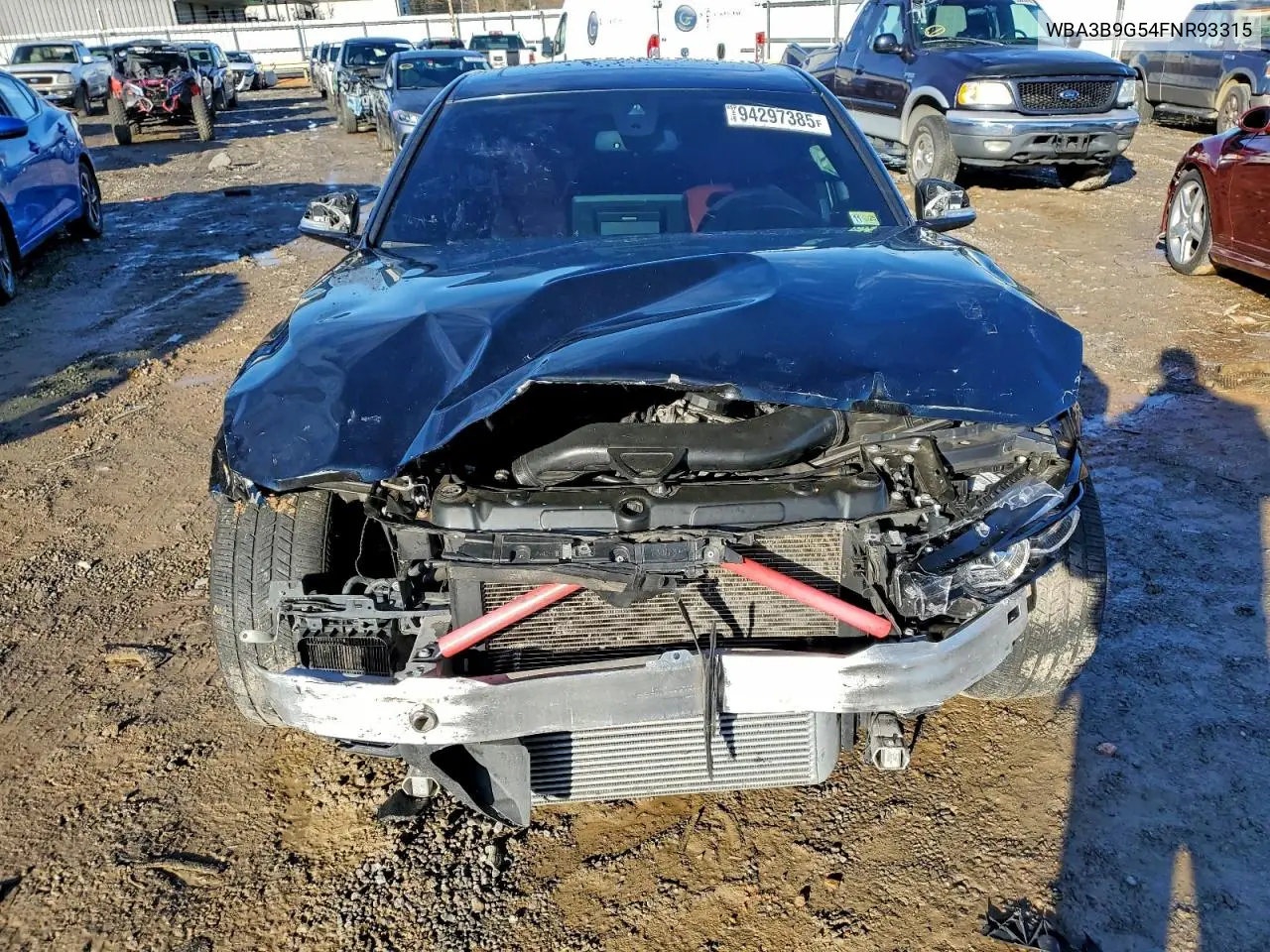 WBA3B9G54FNR93315 2015 BMW 335 Xi