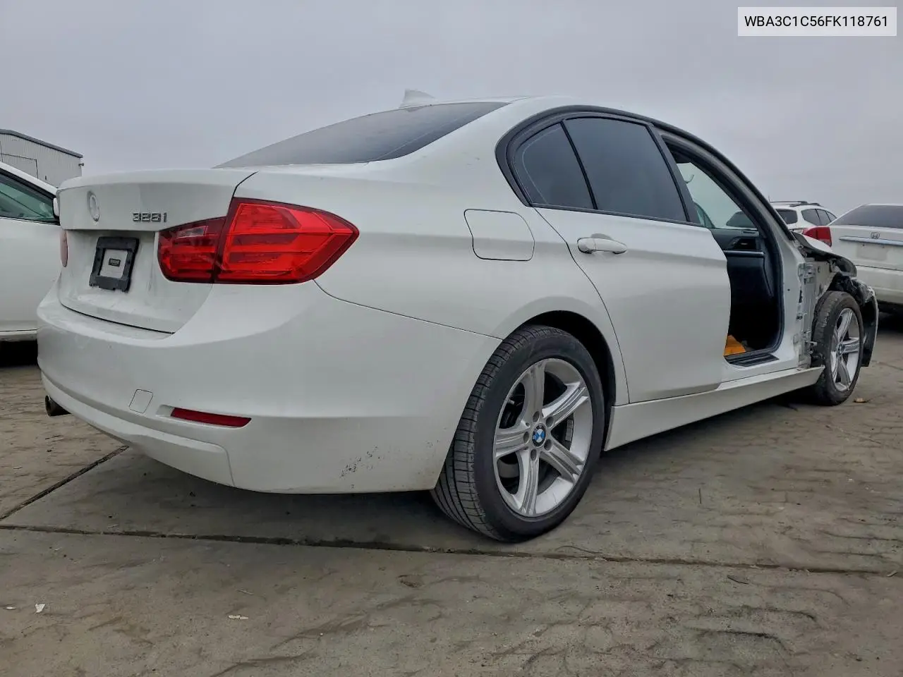 WBA3C1C56FK118761 2015 BMW 328 I Sulev