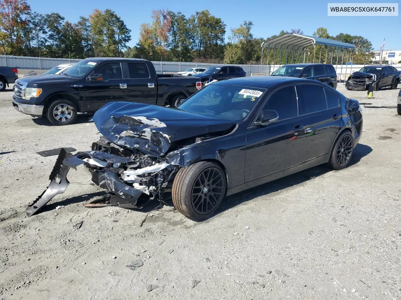 WBA8E9C5XGK647761 2016 BMW 328 I Sulev
