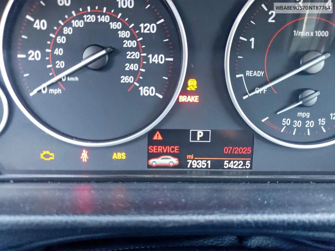 WBA8E9G57GNT87764 2016 BMW 328 I Sulev