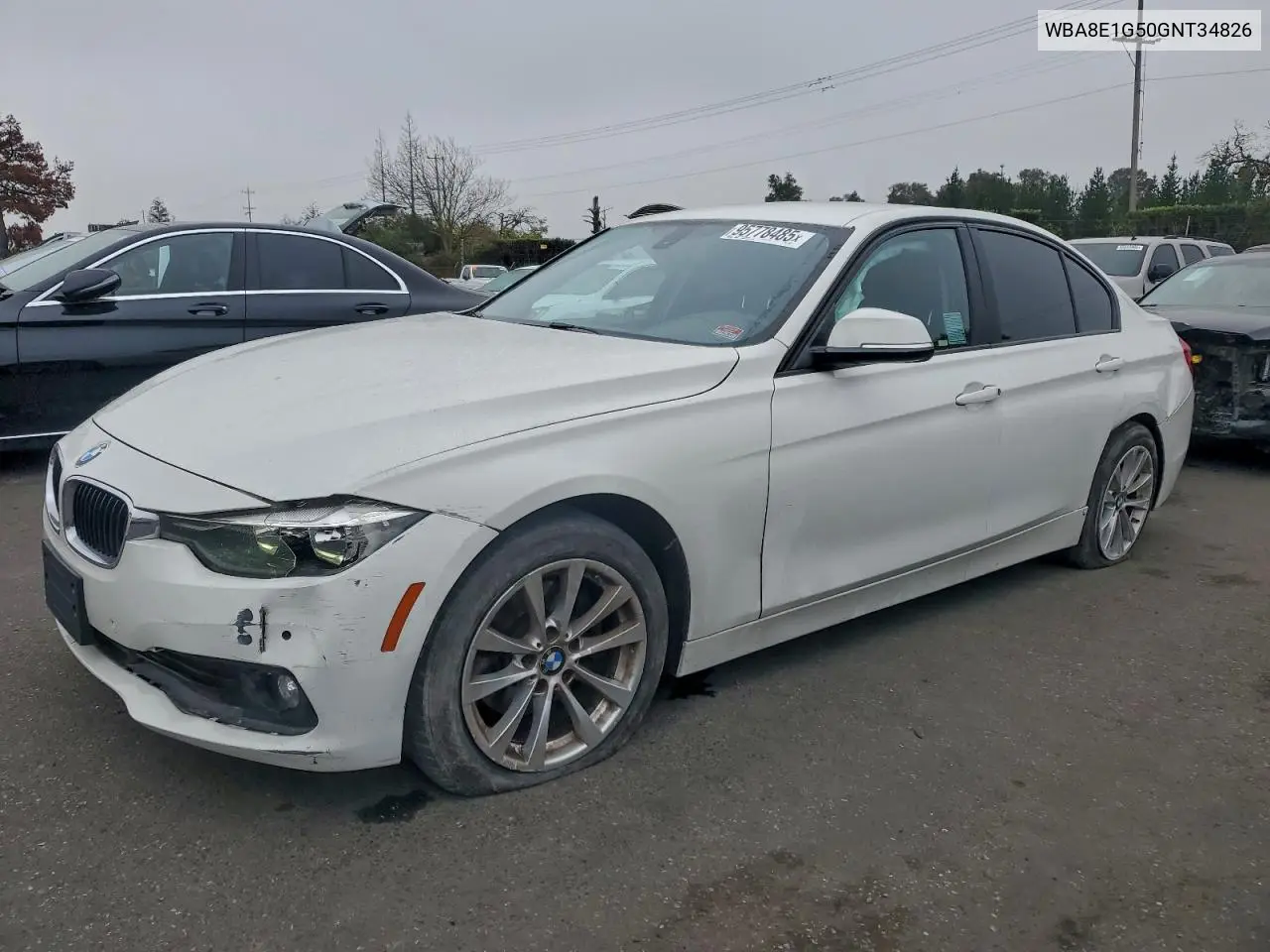 WBA8E1G50GNT34826 2016 BMW 320 I